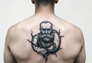 father time tattoo idea