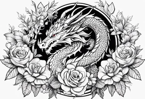 dragon

fine line
gentle
thin lines


floral design tattoo idea