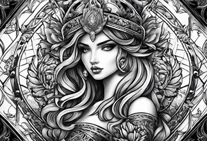 justice tattoo idea