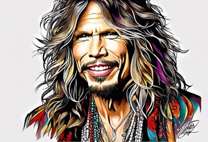 steven tyler tattoo idea