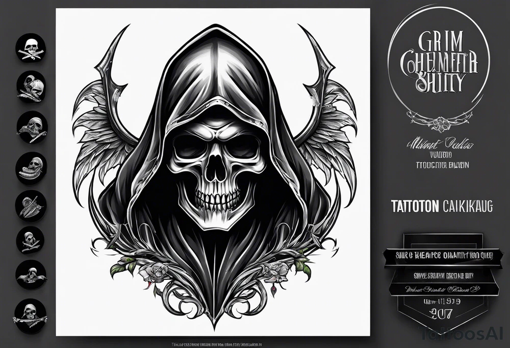 GRIM REAPER tattoo idea