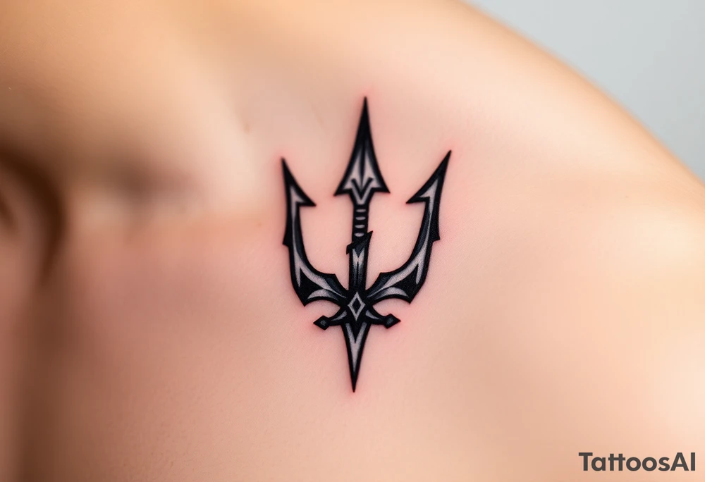 trident tattoo idea