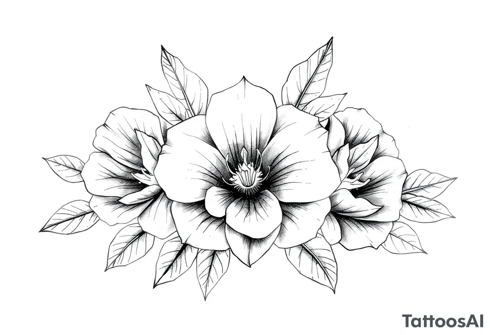 all togethernovember, april, march, decmber, august, septemeber birth flower tattoo tattoo idea