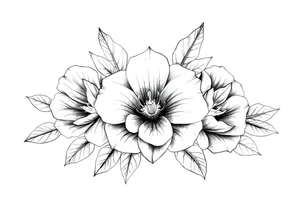 all togethernovember, april, march, decmber, august, septemeber birth flower tattoo tattoo idea