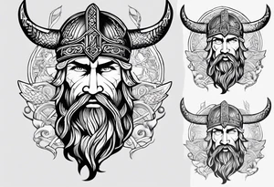 Norse Vikings tattoo idea