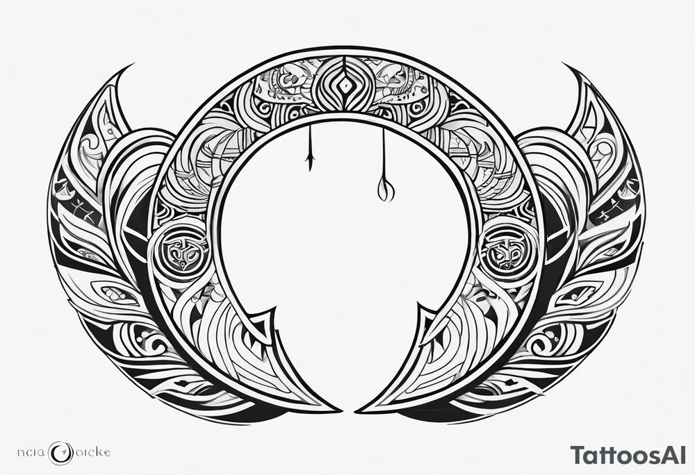 maori back and chest crescent design tattoo tattoo idea maori back and chest crescent design tattoo tattoo idea