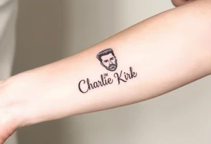 I am Charlie Kirk tattoo idea