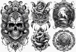 sleeve old school tattoo idea