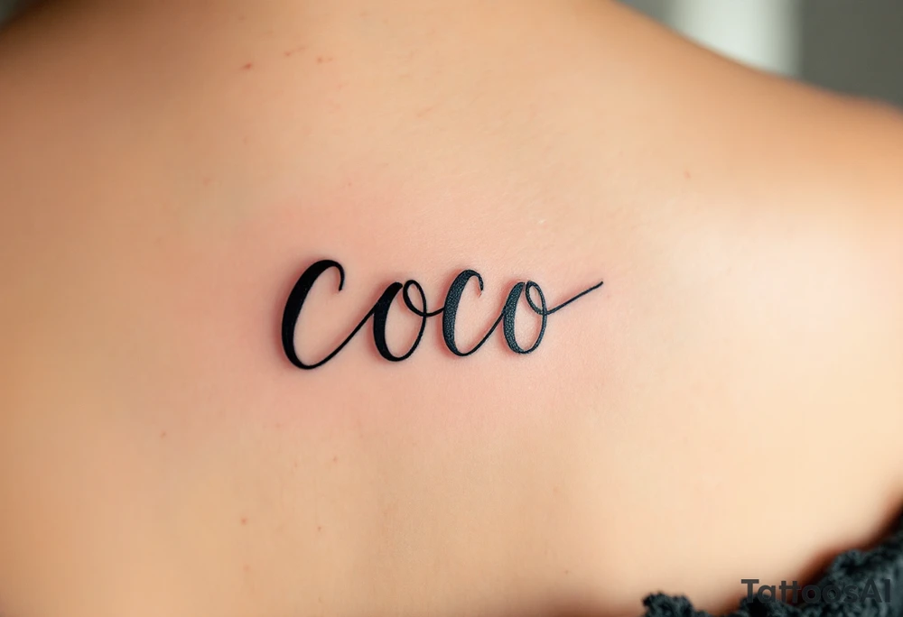 coco tattoo idea