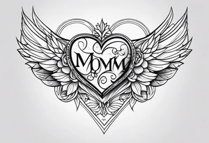 I love mom tattoo idea