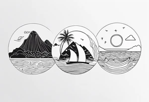 Acapulco inspired tattoos for women tattoo idea