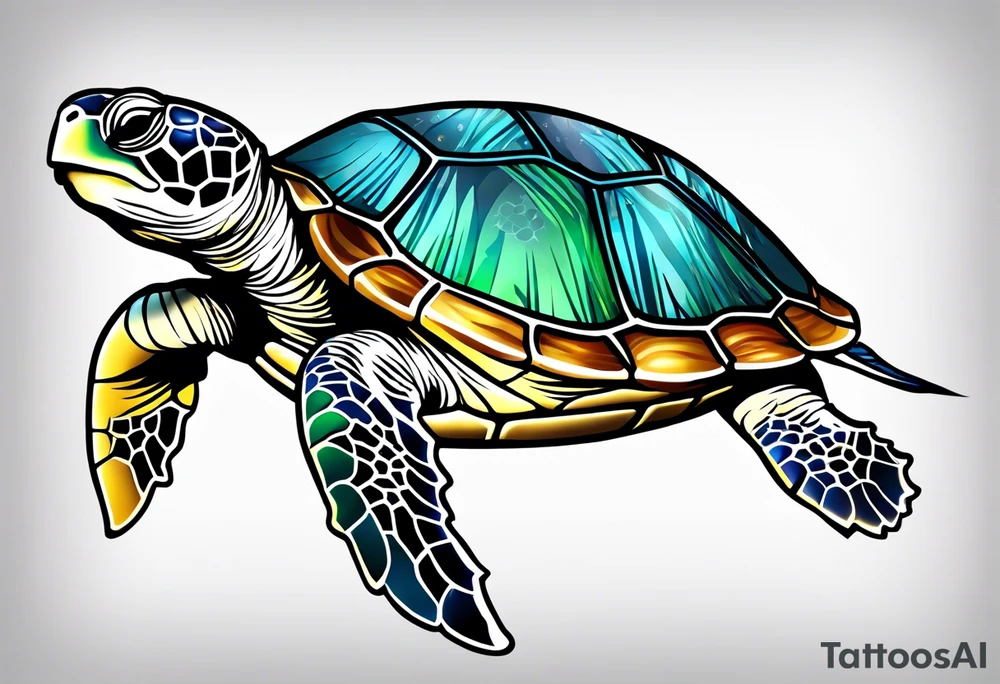seaturtle tattoo idea