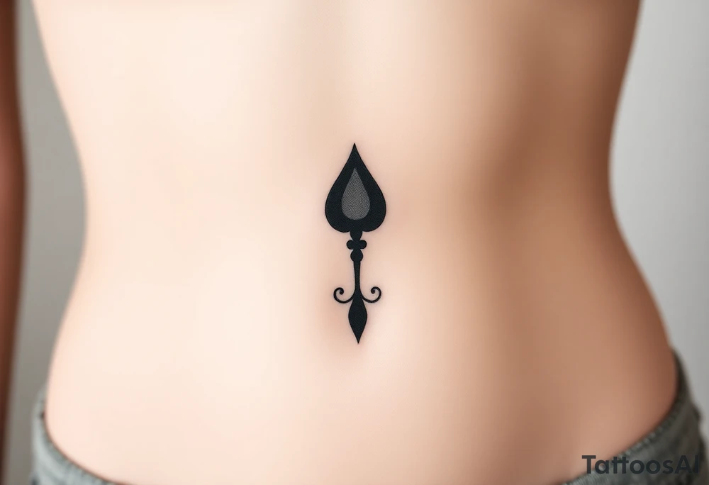 spade tattoo idea