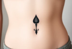 spade tattoo idea