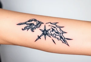 Mitsubishi tattoo idea