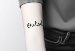 music group Outkast simple tattoos tattoo idea