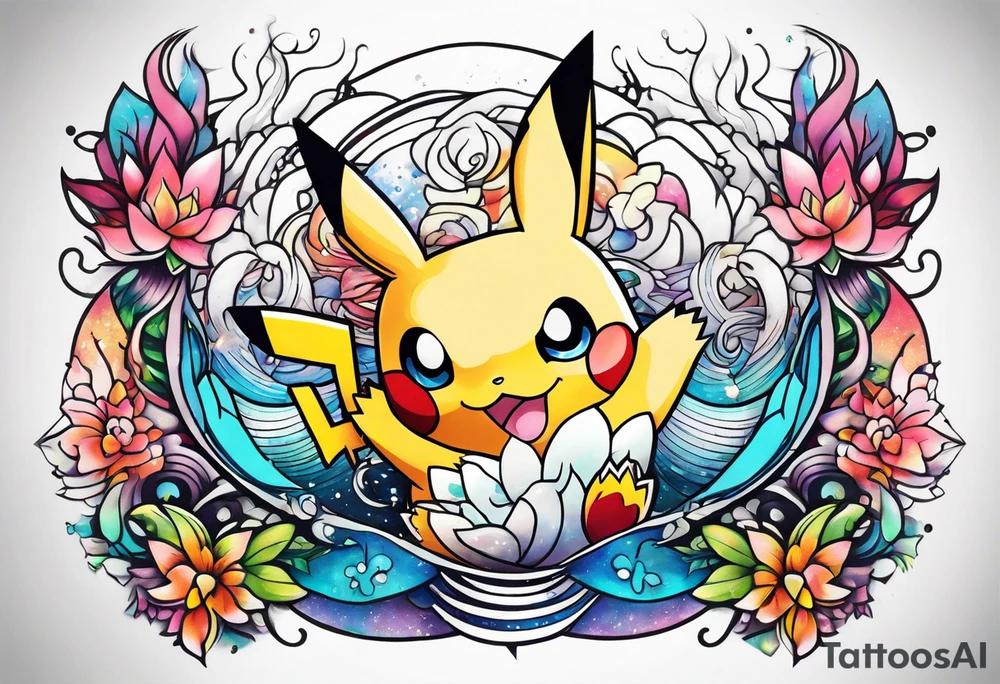 Pokemon tattoo idea