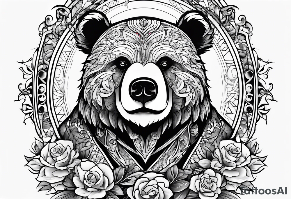 t
eddy bear tattoo idea