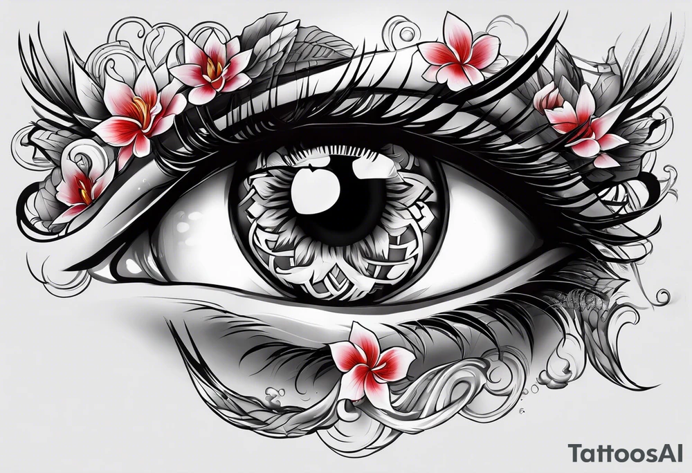Byakugan eyes tattoo idea