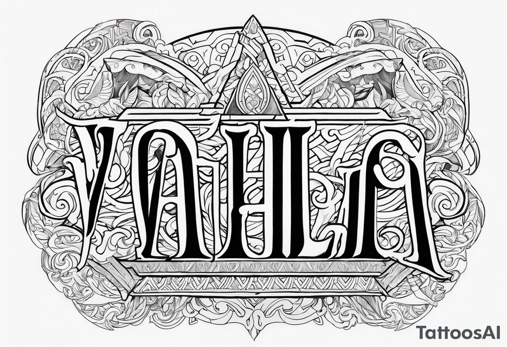 Valhalla gods tattoo idea