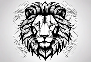 TRK, lion tattoo idea