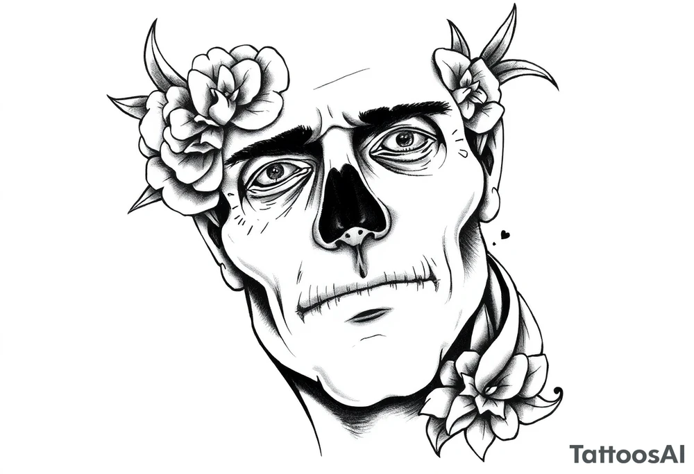 Memorial brother Dennis 24-01-12 no faces tattoo idea