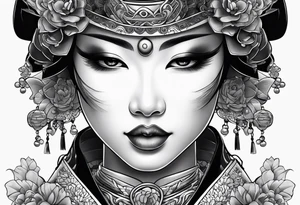 Geisha tattoo idea