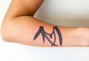 Realistic Pocahontas tattoo idea
