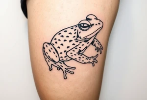 Toad sage japanese traditional tattoo idea