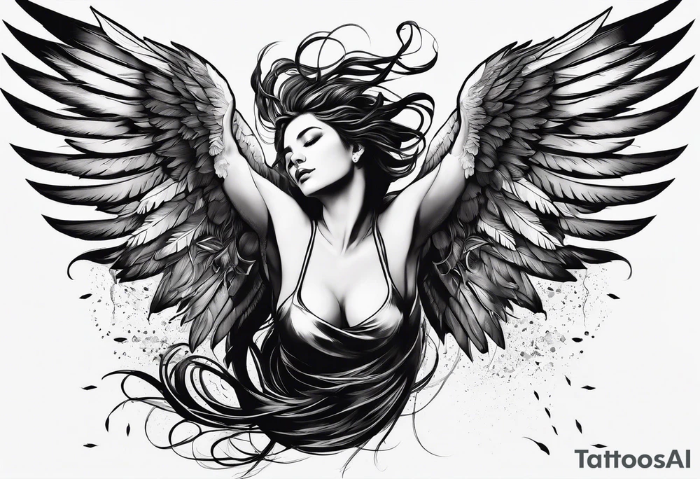 icarus falling tattoo idea