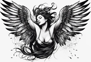 icarus falling tattoo idea