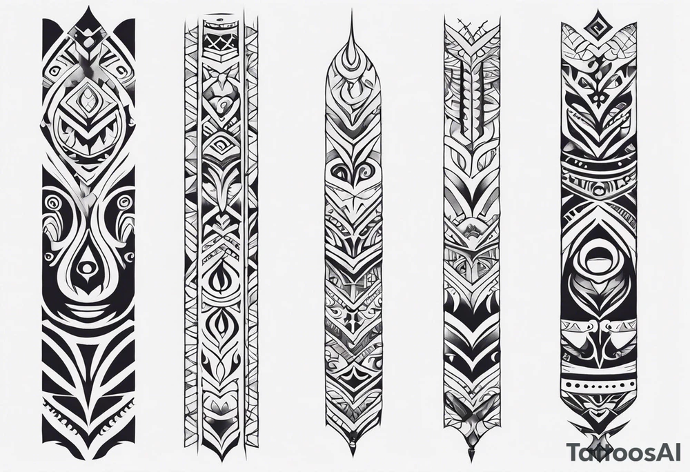 maori tribal  spine tattoo tattoo idea