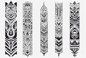 maori tribal  spine tattoo tattoo idea