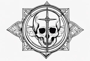 “apathy is death” tattoo idea