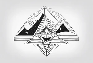 The three body problem tattoo idea