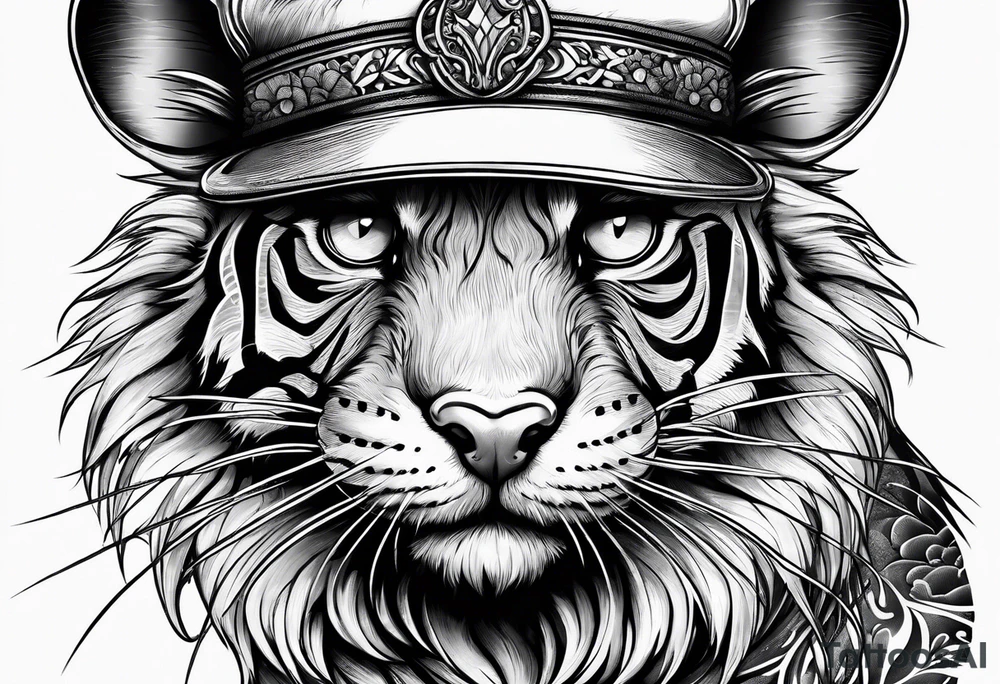 Rat on Tiger tattoo idea