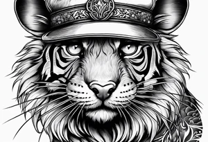 Rat on Tiger tattoo idea
