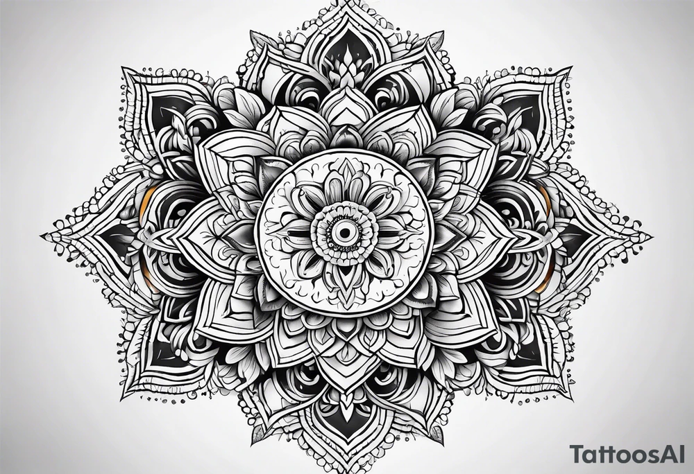 Mandala tattoo idea