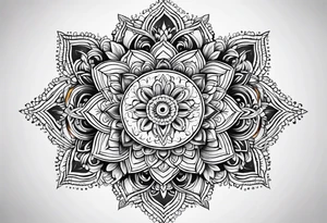 Mandala tattoo idea