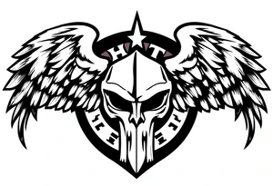 generate me the white knights (based in texas) it is a neo nazi gang based in texas, generate their gang patch. tattoo idea