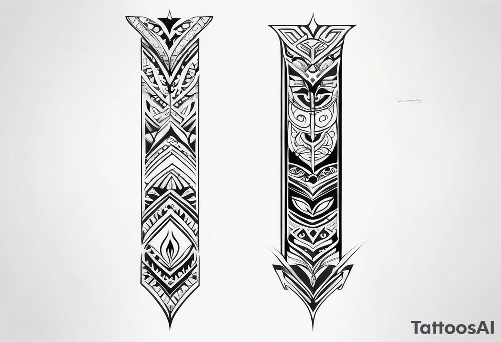maori tribal  spine tattoo tattoo idea