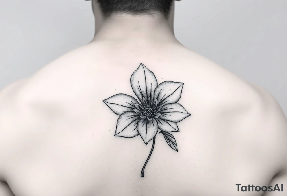 birthflower for August, April, October tattoo idea