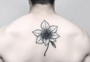 birthflower for August, April, October tattoo idea