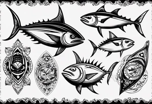 tuna tattoo idea