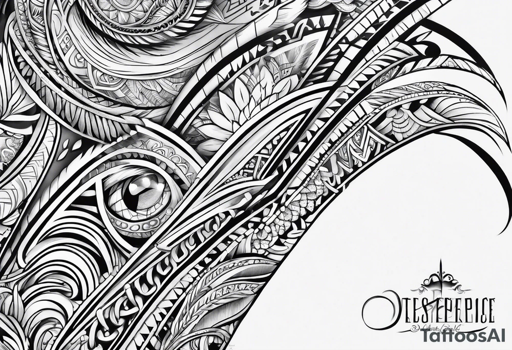 Polynesian tattoo idea