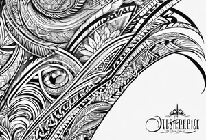 Polynesian tattoo idea