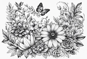 Secret garden tattoo idea