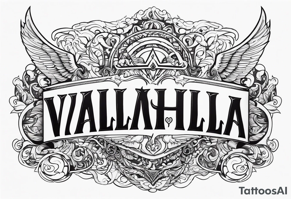 Valhalla heaven tattoo idea