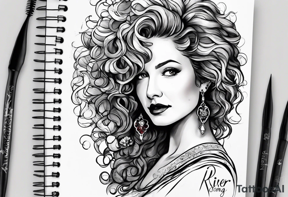 The diary of river song tattoo idea