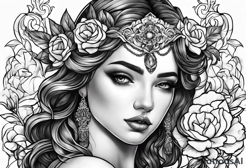 Persephone tattoo idea